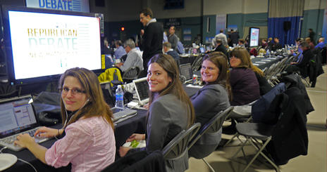 Students will go to New Hampshire to cover the first in the nation primary as part of a new course. There are many other election- and campaign-focused communications courses for students to choose during this presidential election year.